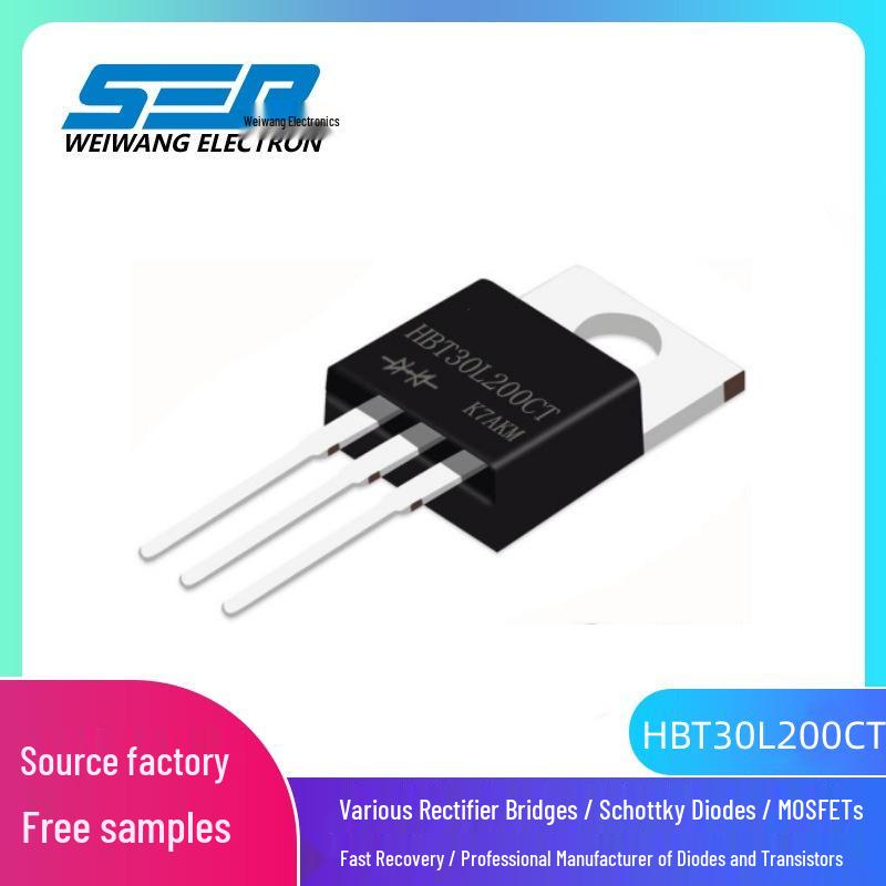 SEP Schottky Diode HBT30L200CT TO-220AB Package
SEP Schottky Diode HBT30L200CT TO-220AB Package