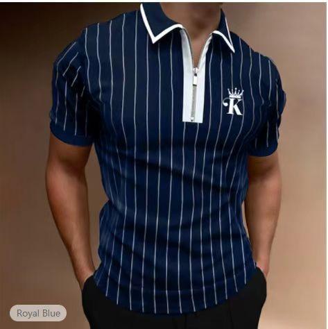European and American Men s Casual Sports Striped Lapel Short Sleeved Printed Polo Shirt 3XL бордовий
European and American Men s Casual Sports Striped Lapel Short Sleeved Printed Polo Shirt 3XL бордовий