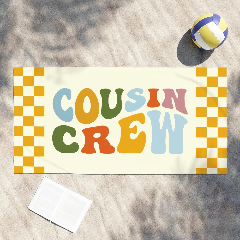 Cousin Crew Happy Color Towel Shower Sauna Travel Spa Quick Dry Gym Accessories Soft Large Beach Towels W30*H60(CM)
Cousin Crew Happy Color Towel Shower Sauna Travel Spa Quick Dry Gym Accessories Soft Large Beach Towels W30*H60(CM)