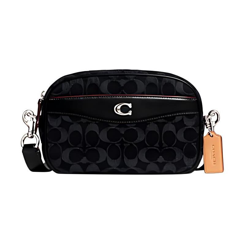 COACH Camera 23 Classic Presbyopia Zipper Closure Denim and Calfskin Camera Bag Shoulder Crossbody Bag Medium Women s Black чорний
COACH Camera 23 Classic Presbyopia Zipper Closure Denim and Calfskin Camera Bag Shoulder Crossbody Bag Medium Women s Black чорний