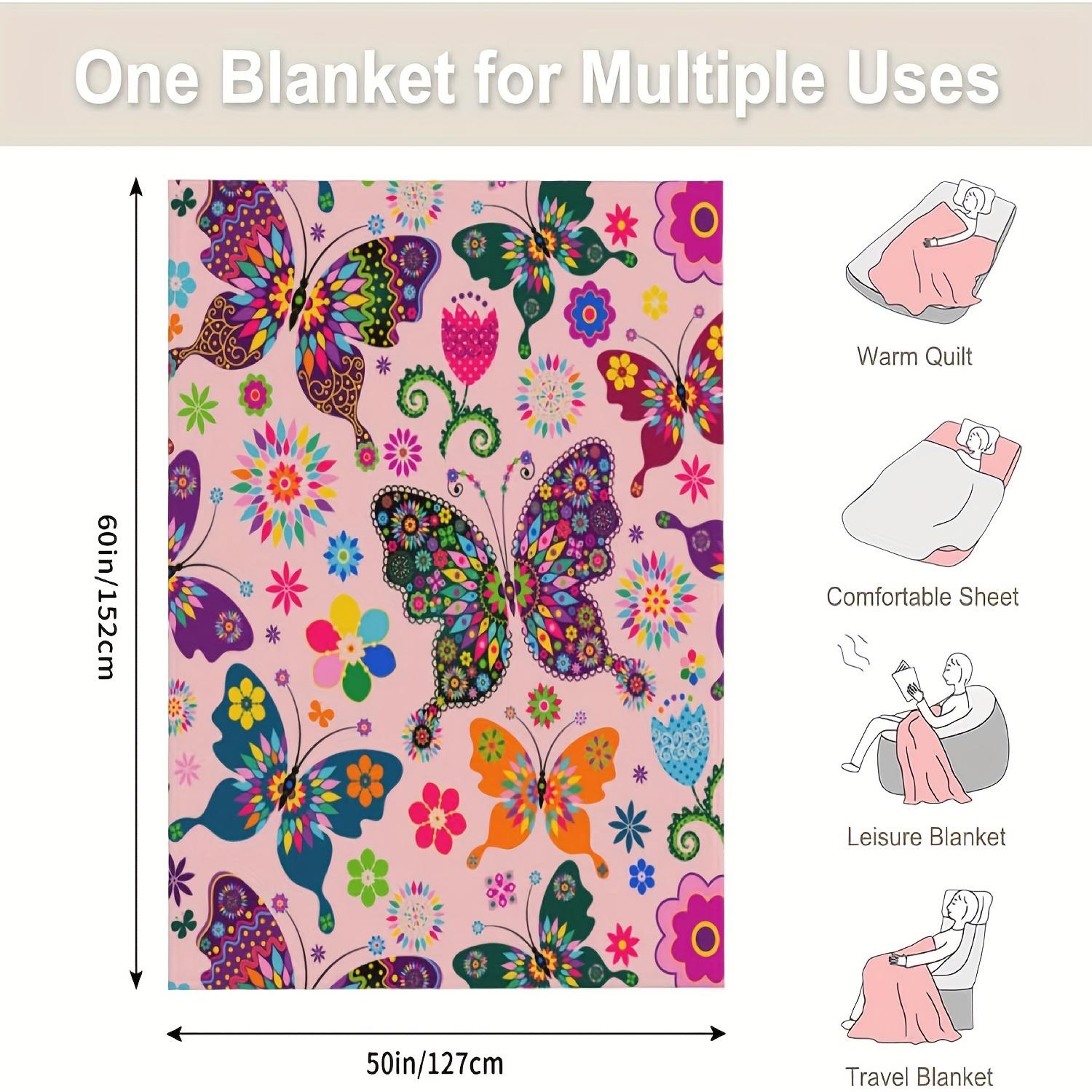 Colored butterfly digitalprinted polyester Bedroom velvet flannel soft sofa cover blanket Fleece soft sofa cover blankets 75x100cm
Colored butterfly digitalprinted polyester Bedroom velvet flannel soft sofa cover blanket Fleece soft sofa cover blankets 75x100cm