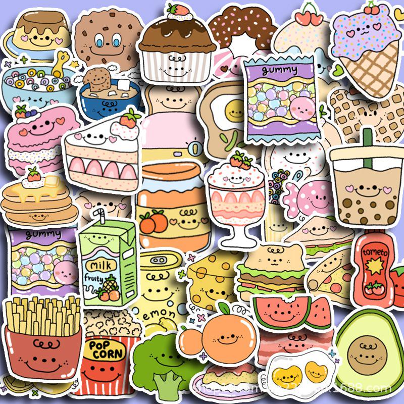 Delicious Eat 40 Unique Waterproof Food Stickers: Cute Cake & Girly Designs for Journals
Delicious Eat 40 Unique Waterproof Food Stickers: Cute Cake & Girly Designs for Journals