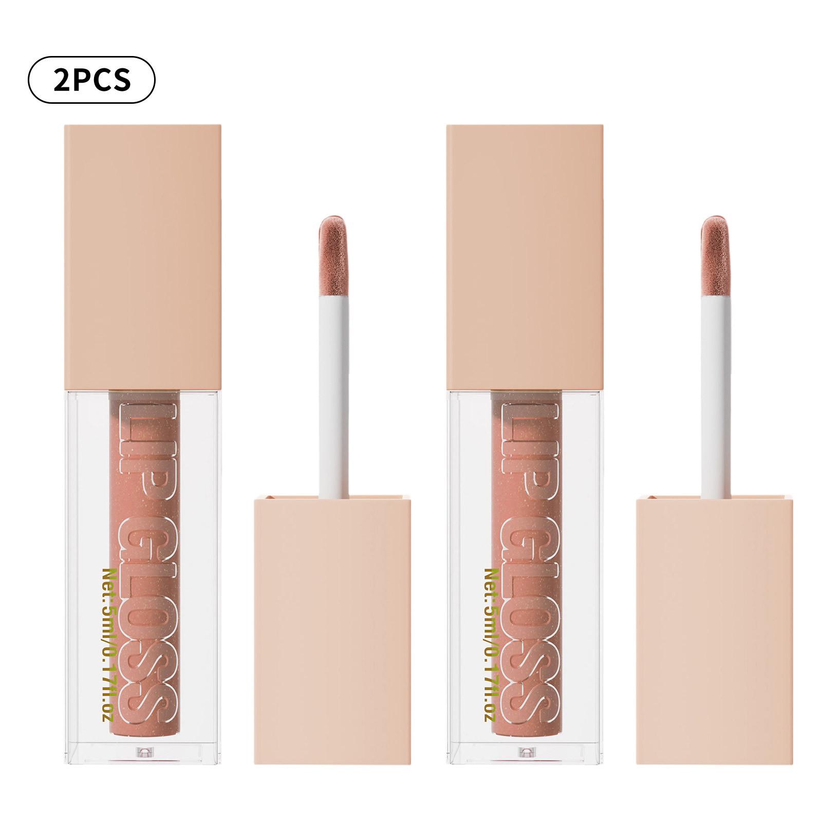 Waterproof & Moisturizing Lip Gloss Set (2 Pieces), Glossy High-Shine Lipstick for Women, All-Day Wear to Party One Size
Waterproof & Moisturizing Lip Gloss Set (2 Pieces), Glossy High-Shine Lipstick for Women, All-Day Wear to Party One Size