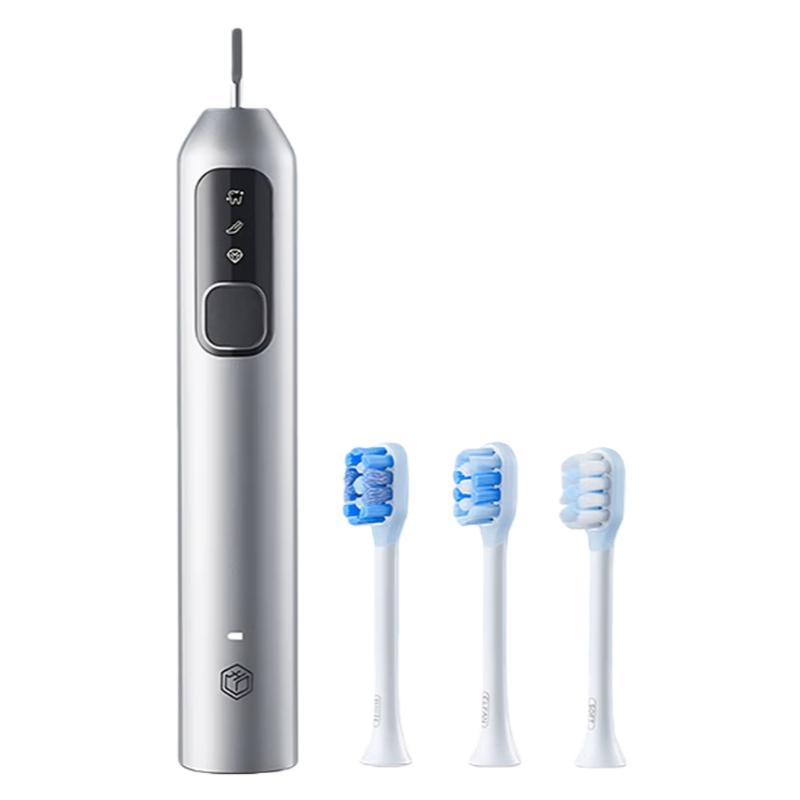 Jingdong Jingzao Smart Vibration Electric Toothbrush for Couples JZ9 Silver Long Battery Life Shock-Absorbing Rubber Brush Head Electric Toothbrush сірий
Jingdong Jingzao Smart Vibration Electric Toothbrush for Couples JZ9 Silver Long Battery Life Shock-Absorbing Rubber Brush Head Electric Toothbrush сірий