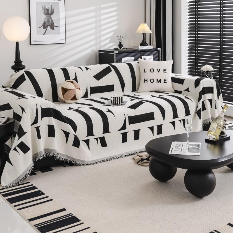 Ins Высококачественный чехол для дивана из шенилла, полотенце для дивана, устойчивое к царапинам от кошек, чехол для дивана, универсальное одеяло для дивана на все времена года 180*150cm