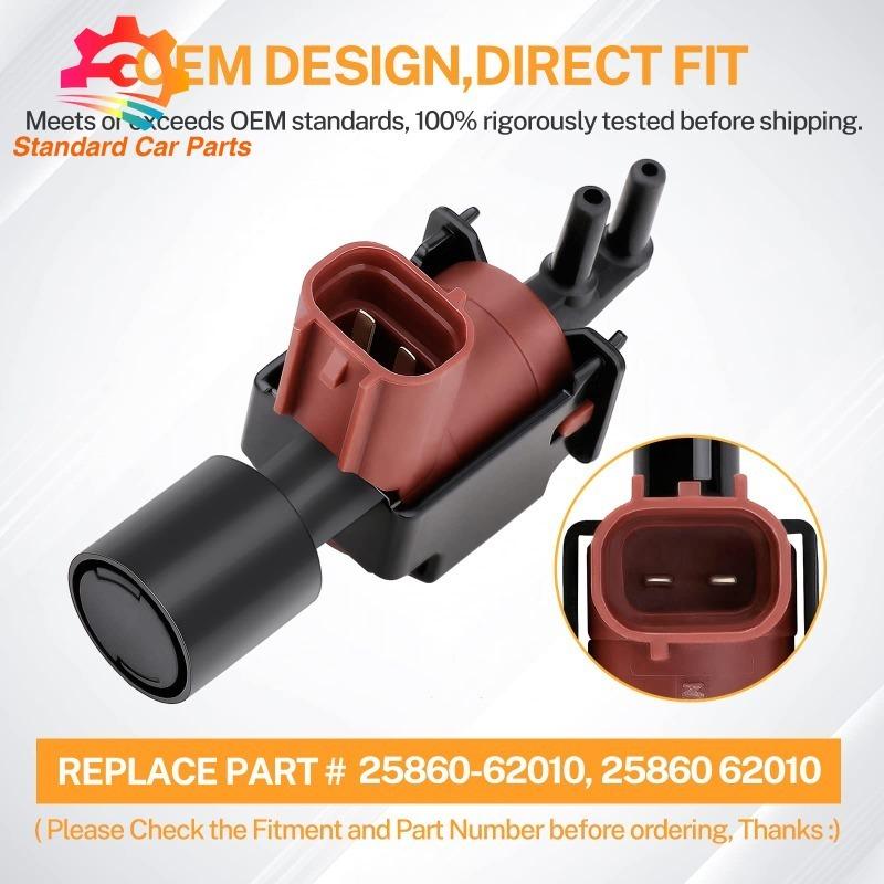 25860-62010 2p EGR Vacuum Switch Valve Solenoid VSV 2586062010 for Toyota Lexus 3.0L 3.3L V6 New
25860-62010 2p EGR Vacuum Switch Valve Solenoid VSV 2586062010 for Toyota Lexus 3.0L 3.3L V6 New