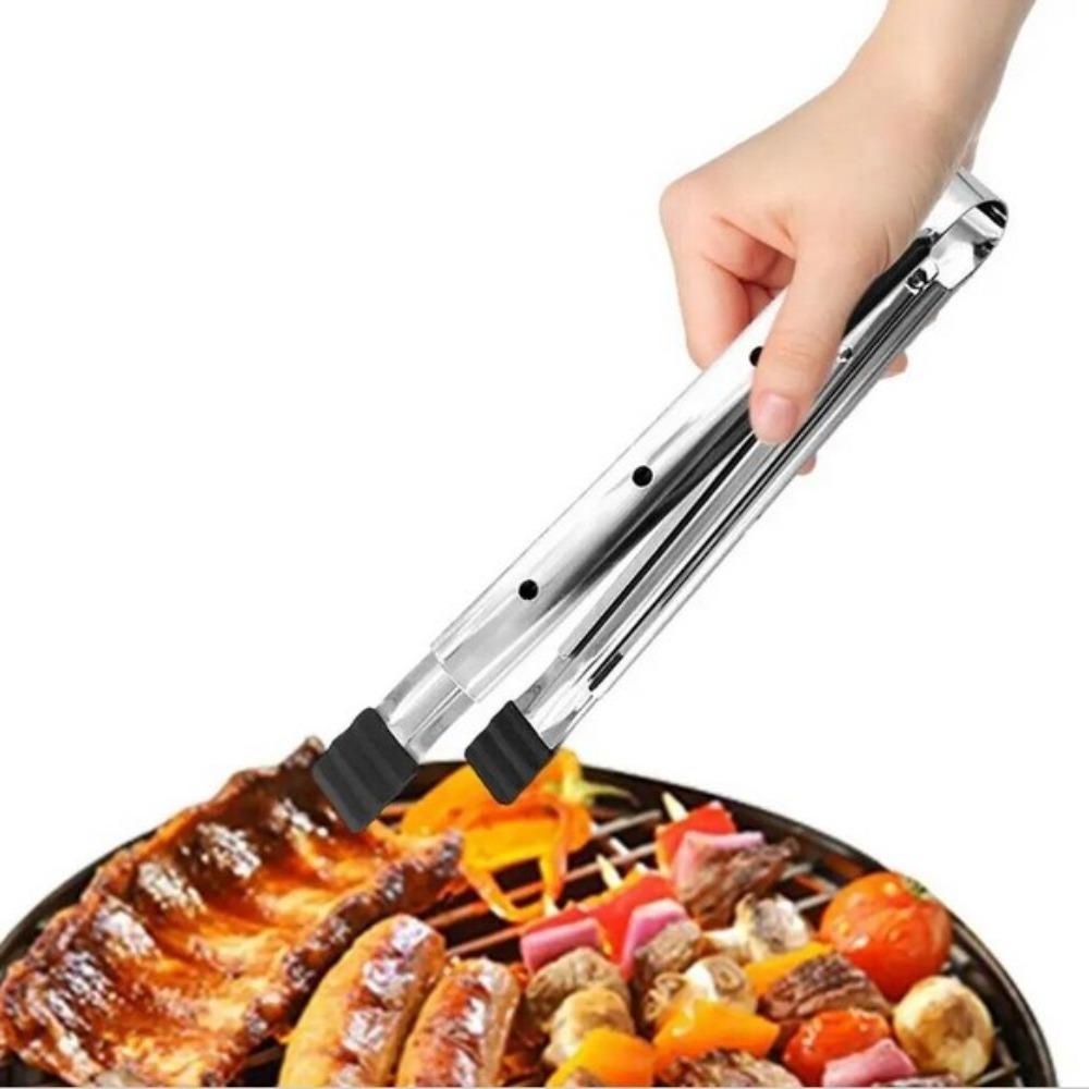 Stainless Steel+silicone Stainless Steel Kitchen Tong Accessories Retractable Food Tongs
Stainless Steel+silicone Stainless Steel Kitchen Tong Accessories Retractable Food Tongs