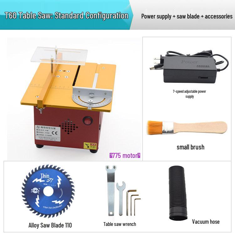 Compact High-Power Table Saw for Woodworking and DIY Projects
Compact High-Power Table Saw for Woodworking and DIY Projects