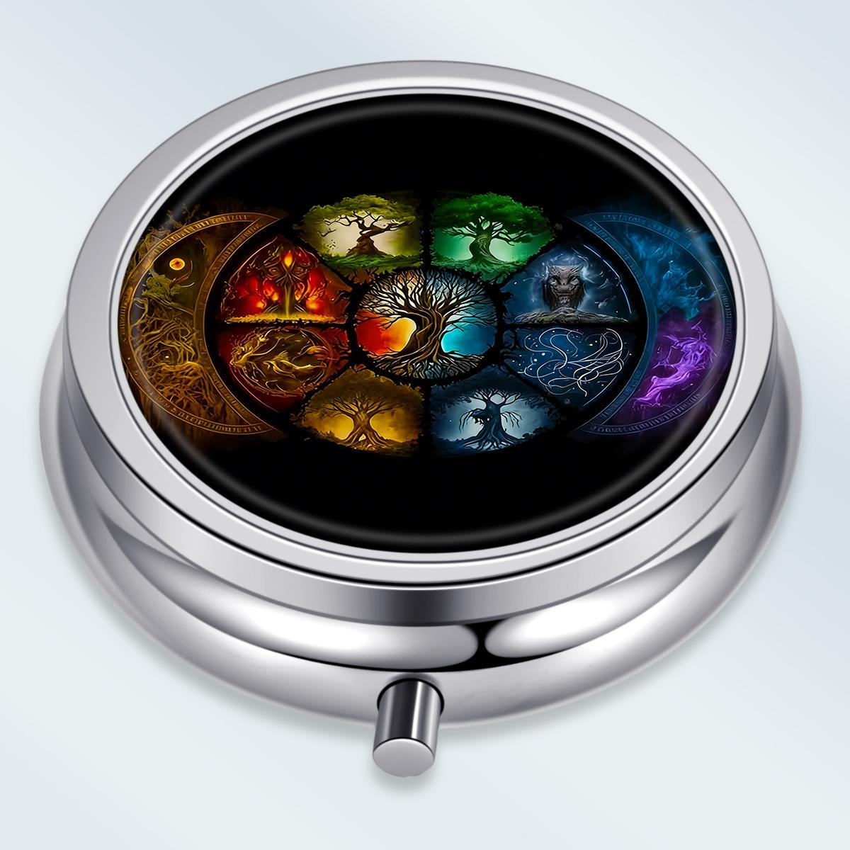 Portable Pill Box with 3 Compartments, Mini Metal Medicine Organizer Case, Cute Printed Pill Container for Vitamins, Pills, Jewelry, Travel, Daily Use разноцветный
Portable Pill Box with 3 Compartments, Mini Metal Medicine Organizer Case, Cute Printed Pill Container for Vitamins, Pills, Jewelry, Travel, Daily Use разноцветный