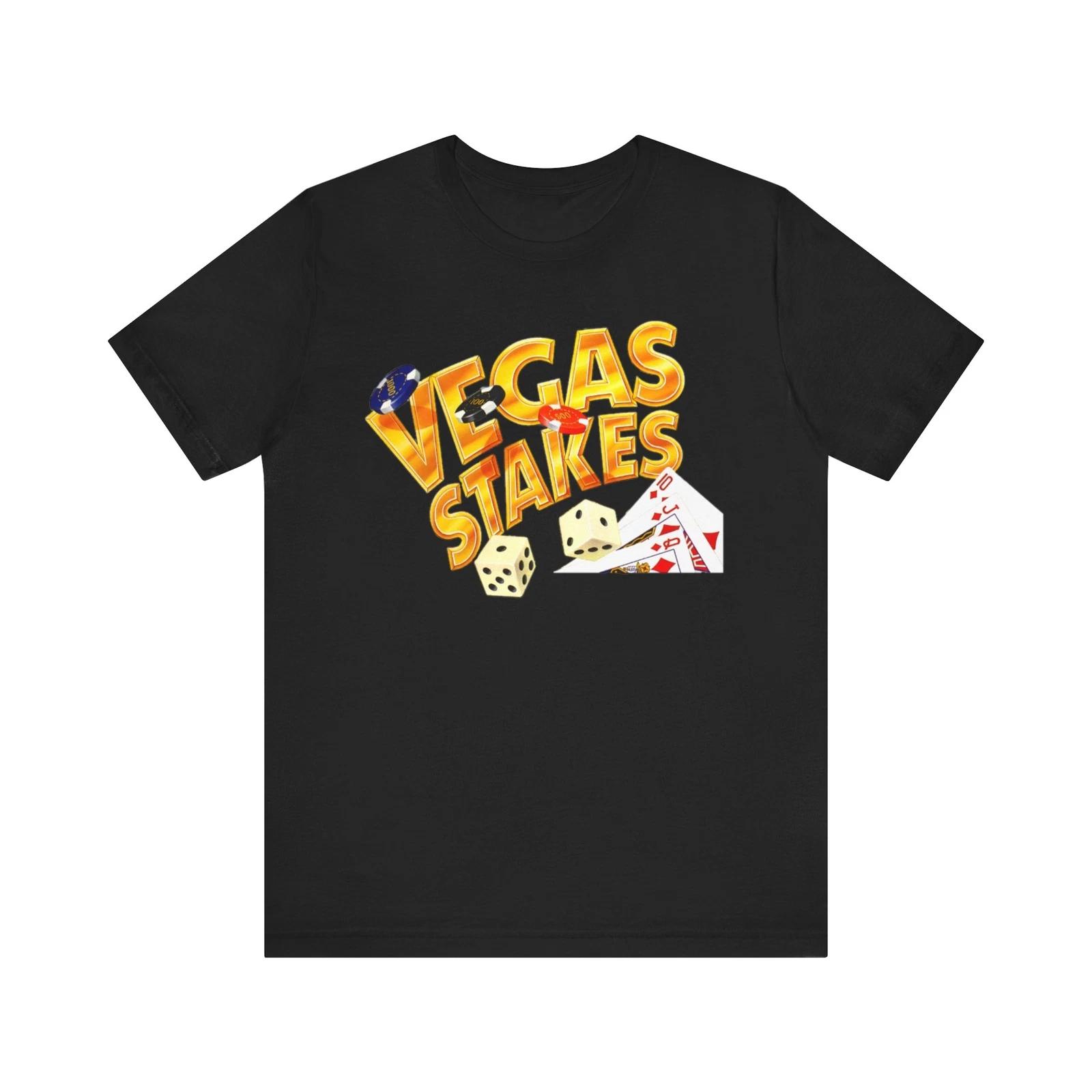 Vegas Stakes SNES Retro Style 90 s Cover Art Pixel Art Unisex 100% Cotton T-shirt Mens Womens Tees Top L
Vegas Stakes SNES Retro Style 90 s Cover Art Pixel Art Unisex 100% Cotton T-shirt Mens Womens Tees Top L