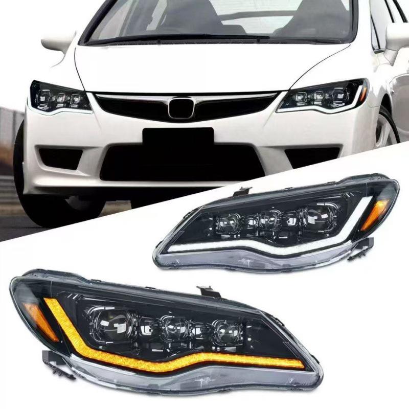 Оновлений світлодіодний головний ліхтар для Honda Civic FD2 8-го покоління 2005-2012 років
Оновлений світлодіодний головний ліхтар для Honda Civic FD2 8-го покоління 2005-2012 років