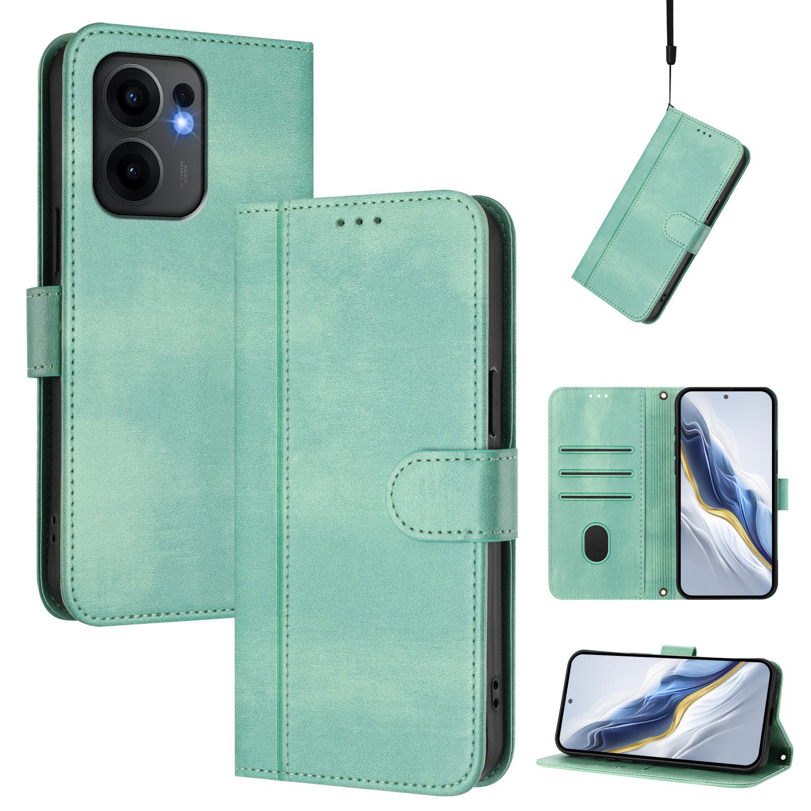 For Oppo Reno13 F 5G Cases Wallet Stand Retro Texture Leather Phone Cover with Lanyard Brown
For Oppo Reno13 F 5G Cases Wallet Stand Retro Texture Leather Phone Cover with Lanyard Brown