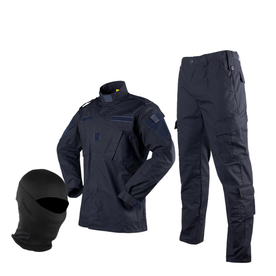 Спецодежда Ribstop Костюм Темно-синяя блузка Брюки Комплект Униформа безопасности полицейской охраны с балаклавой L
Спецодежда Ribstop Костюм Темно-синяя блузка Брюки Комплект Униформа безопасности полицейской охраны с балаклавой L