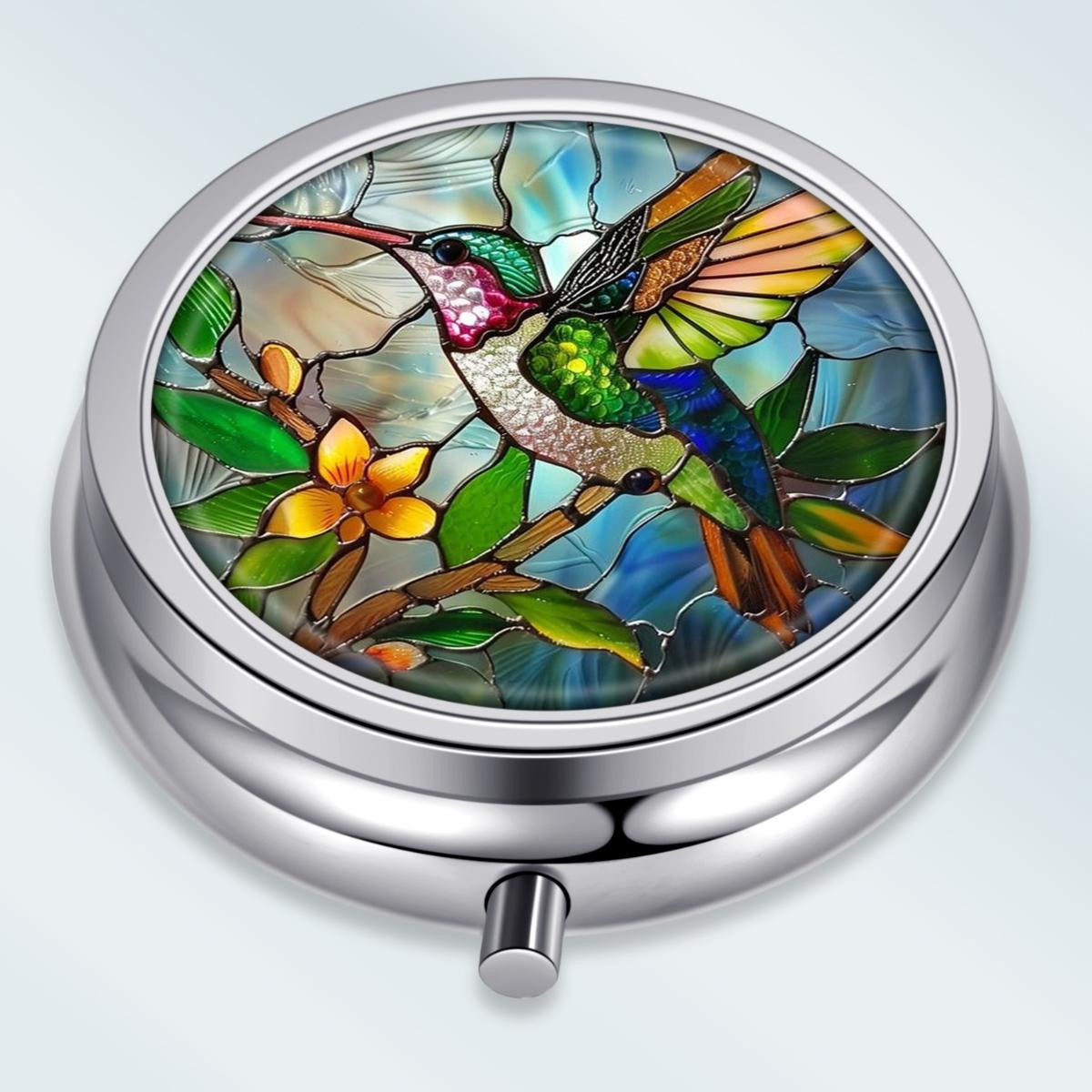 Portable Pill Box with 3 Compartments, Mini Metal Medicine Organizer Case, Cute Printed Pill Container for Vitamins, Pills, Jewelry, Travel, Daily Use разноцветный
Portable Pill Box with 3 Compartments, Mini Metal Medicine Organizer Case, Cute Printed Pill Container for Vitamins, Pills, Jewelry, Travel, Daily Use разноцветный