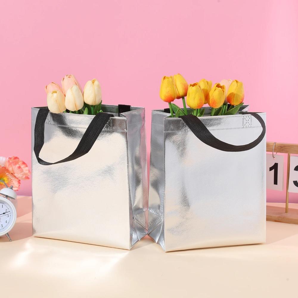 5pcs with Handles Souvenir Present Tote Bag Aluminized Film Gift Wrapping Bag Storage Supplies
5pcs with Handles Souvenir Present Tote Bag Aluminized Film Gift Wrapping Bag Storage Supplies