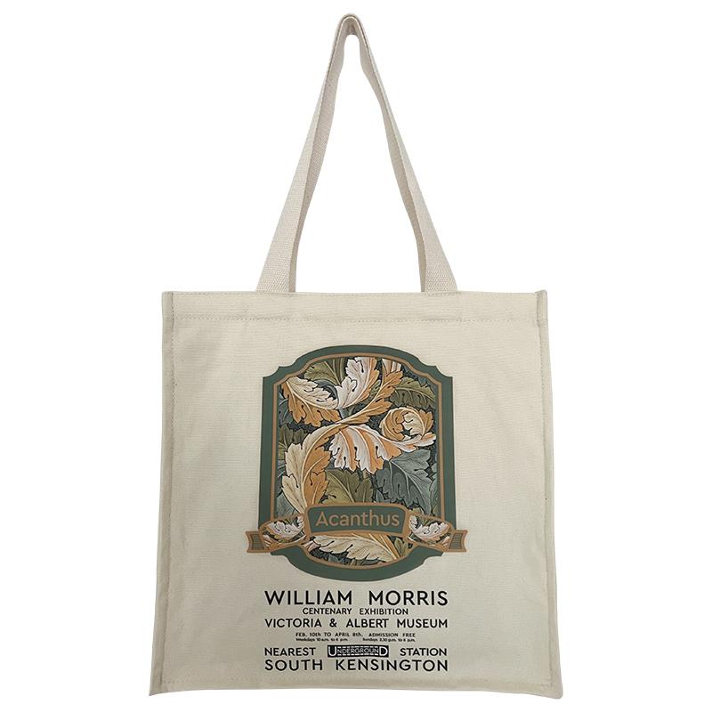 Acanthus Women Canvas Shoulder Bag William Morris Print Shopping Tote Eco Cloth Square Purse Shopper Thick Cotton Zipper Handbag
Acanthus Women Canvas Shoulder Bag William Morris Print Shopping Tote Eco Cloth Square Purse Shopper Thick Cotton Zipper Handbag