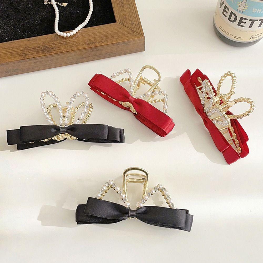 Ladies Hair Clips Rabbit Ear Zircon Korean Hairgrips Bow Pearl Hair Claws Crystal Women Shark Clips red-rabbit
Ladies Hair Clips Rabbit Ear Zircon Korean Hairgrips Bow Pearl Hair Claws Crystal Women Shark Clips red-rabbit