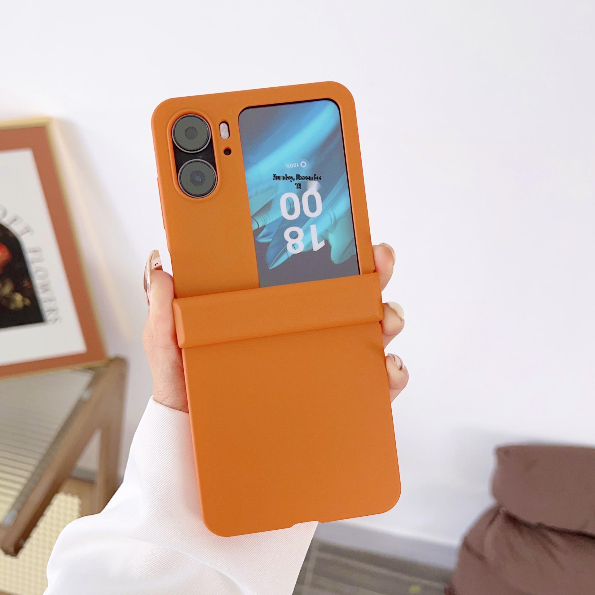 Solid Color Candy Shell Case for Samsung Z Flip6 & Huawei P50 Pocket Huawei P50 Pocket оранжевый
Solid Color Candy Shell Case for Samsung Z Flip6 & Huawei P50 Pocket Huawei P50 Pocket оранжевый