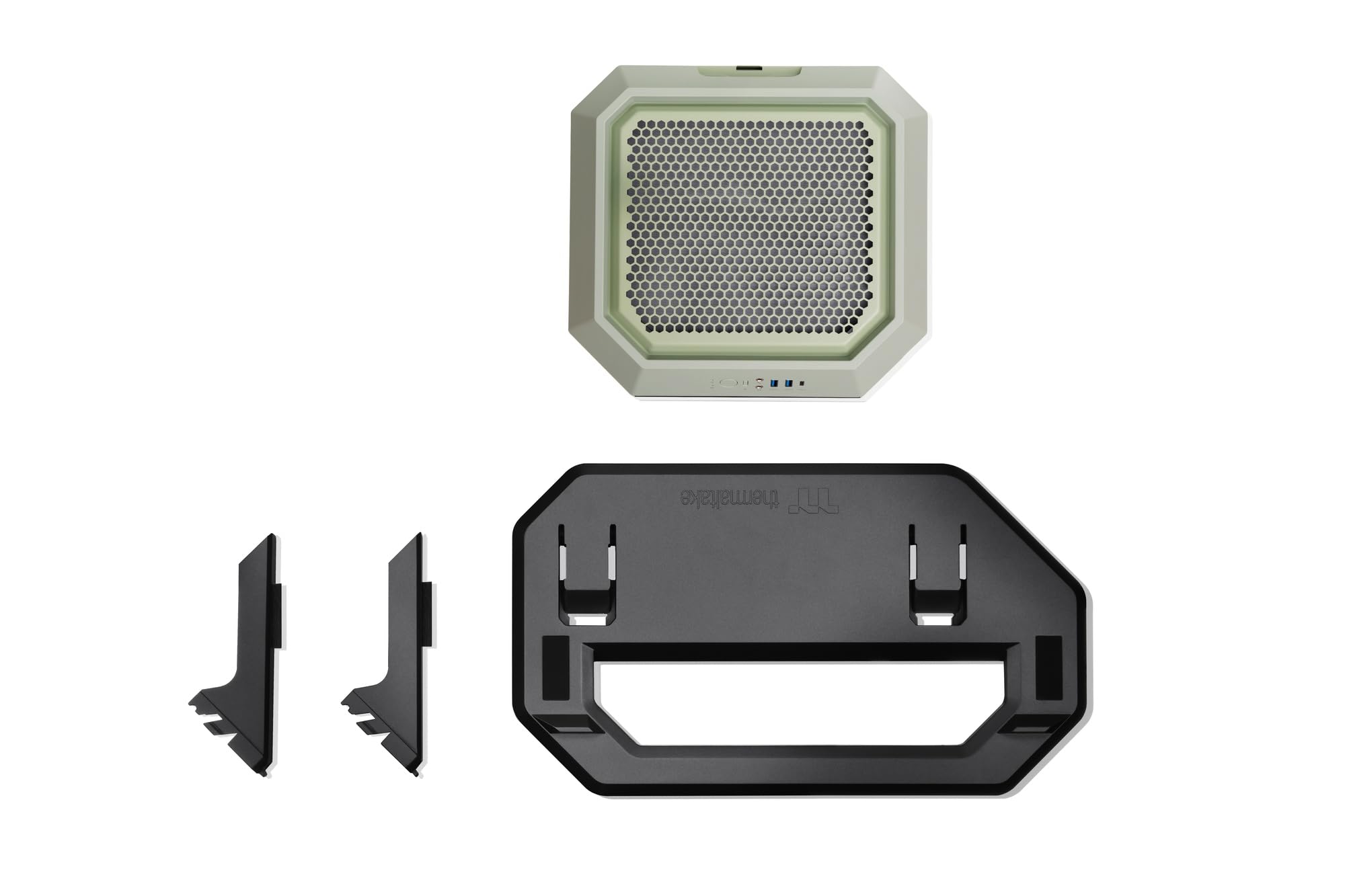 Thermaltake Chassis Stand Kit for The Tower 250 Matcha Green Horizontal Cover Kit CS9169 Stand/Bottom AC-078-ONENAN-A1
Thermaltake Chassis Stand Kit for The Tower 250 Matcha Green Horizontal Cover Kit CS9169 Stand/Bottom AC-078-ONENAN-A1
