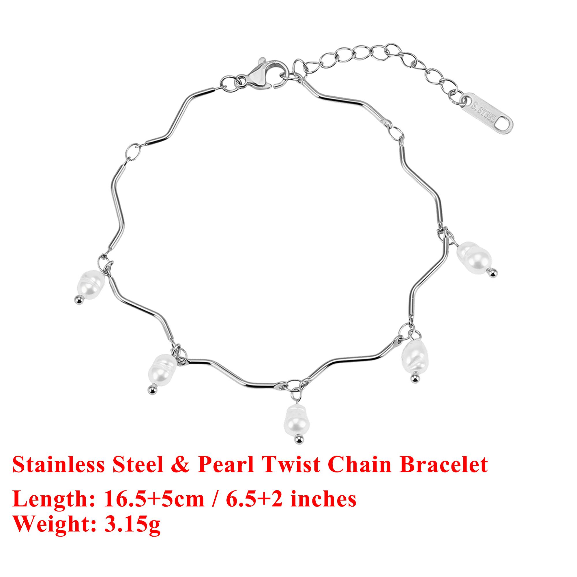 EFFIE QUEEN Stainless Steel 18k Gold Oval Shaped Freshwater Pearl Chain Bracelet Banquet Jewelry for Women Wedding Party STPB02 серебряный
EFFIE QUEEN Stainless Steel 18k Gold Oval Shaped Freshwater Pearl Chain Bracelet Banquet Jewelry for Women Wedding Party STPB02 серебряный