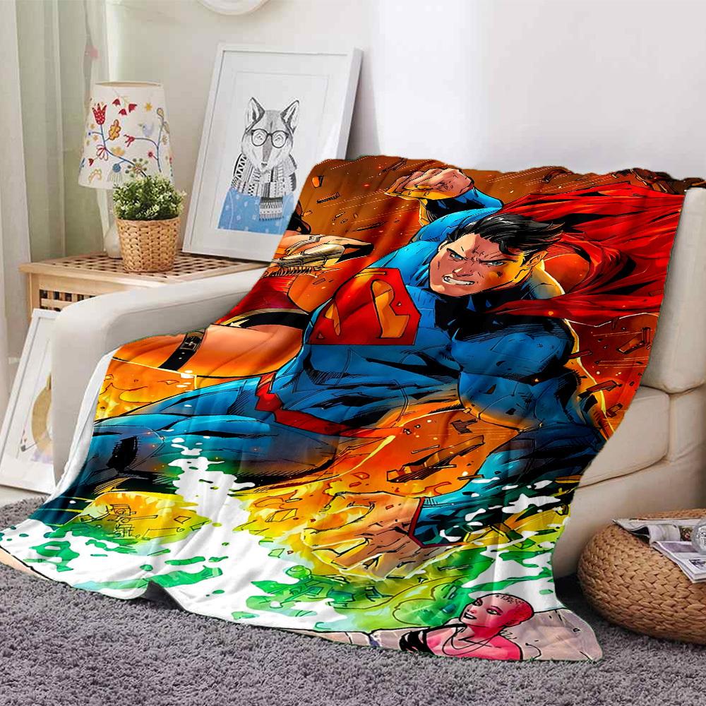 1pc The heroic Superman Flannel Blanket Soft Warm Throw for Home, Office, Travel, All-Season Cozy Bedding Gift L1456 80cmx120cm(31inx47in)
1pc The heroic Superman Flannel Blanket Soft Warm Throw for Home, Office, Travel, All-Season Cozy Bedding Gift L1456 80cmx120cm(31inx47in)