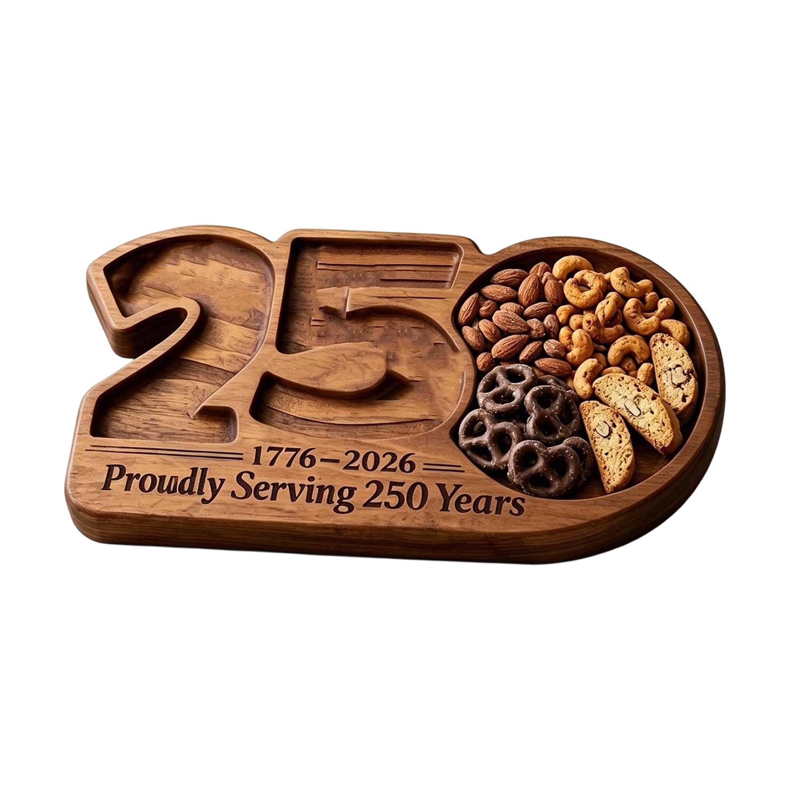 Anniversary Snack Platter, Wooden Serving Tray, Patriotic American Flag Charcuterie Board With , Multi Snack Tray For BBQ, 4th Of , Parties Gifts One Size
Anniversary Snack Platter, Wooden Serving Tray, Patriotic American Flag Charcuterie Board With , Multi Snack Tray For BBQ, 4th Of , Parties Gifts One Size