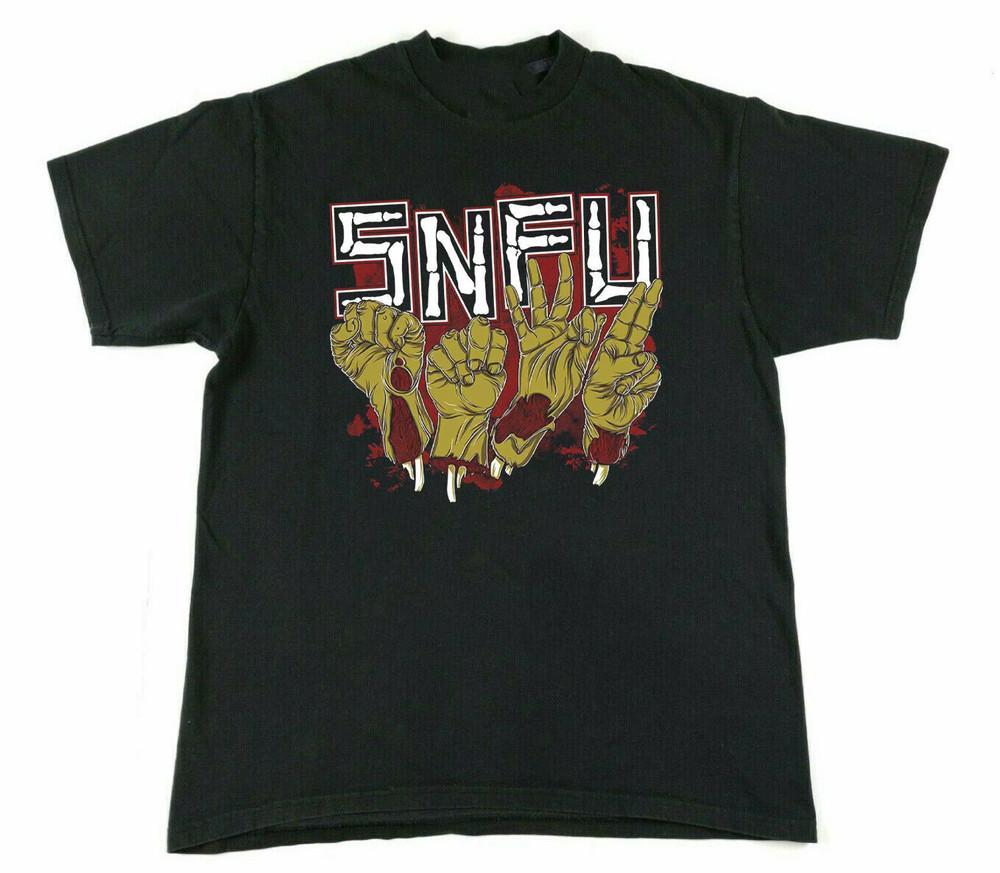 Rare SNFU S.N.F.U. Band Concert Album Short Sleeve Black All Size T-Shirt AR131 Unisex T-Shirt XXXXL
Rare SNFU S.N.F.U. Band Concert Album Short Sleeve Black All Size T-Shirt AR131 Unisex T-Shirt XXXXL