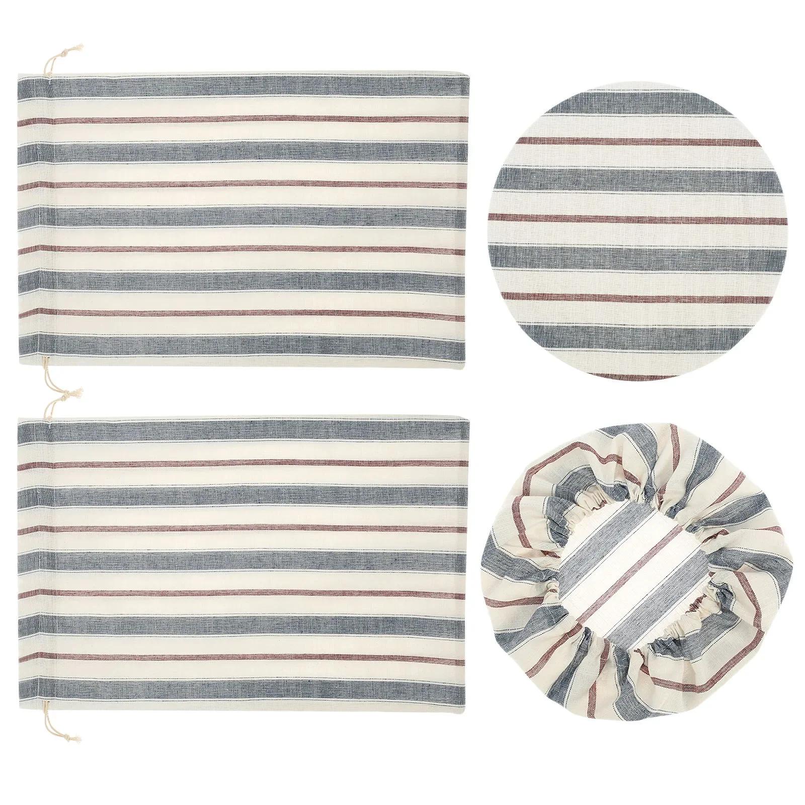 4Pcs Linen Drawstring Bread Bag with Bowl Cover Kitchen Food Bread Storage Bags Fresh Eco Friendly Keeping
4Pcs Linen Drawstring Bread Bag with Bowl Cover Kitchen Food Bread Storage Bags Fresh Eco Friendly Keeping