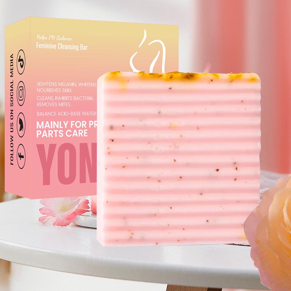 TK Style Handmade YONI Soap with Essential Oils - European & American Design, Cold Process Intimate Bath Soap
TK Style Handmade YONI Soap with Essential Oils - European & American Design, Cold Process Intimate Bath Soap