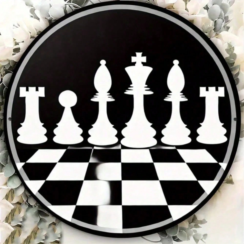 8 Inch Round Iron Chess Board Metal Sign Vintage Home Wall Decor For Cafe Bar Living Room Unique Gift Family Friend 20x20 різнокольоровий
8 Inch Round Iron Chess Board Metal Sign Vintage Home Wall Decor For Cafe Bar Living Room Unique Gift Family Friend 20x20 різнокольоровий