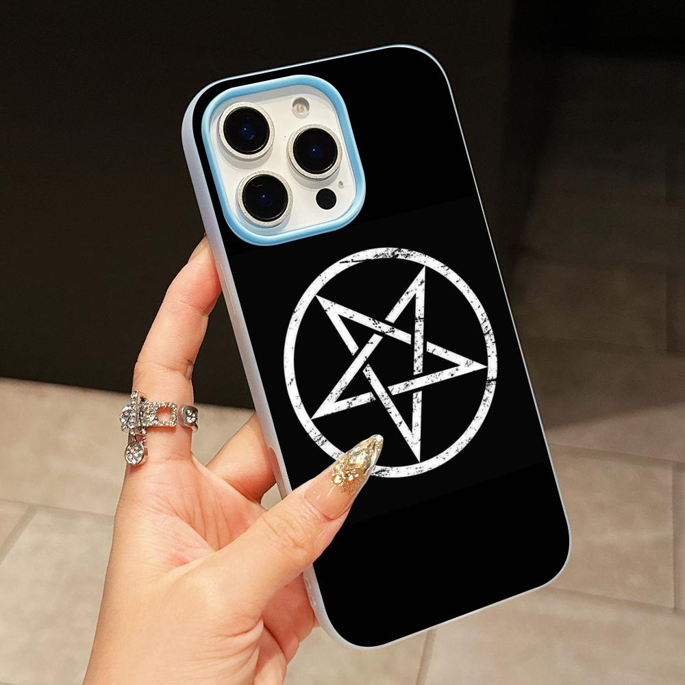 Aesthetic Pentagram Phone Case for iPhone 17 16 15 14 13 12 11 Air Pro Max Plus Jelly Double layer Light Blue Cover iPhone 11
Aesthetic Pentagram Phone Case for iPhone 17 16 15 14 13 12 11 Air Pro Max Plus Jelly Double layer Light Blue Cover iPhone 11