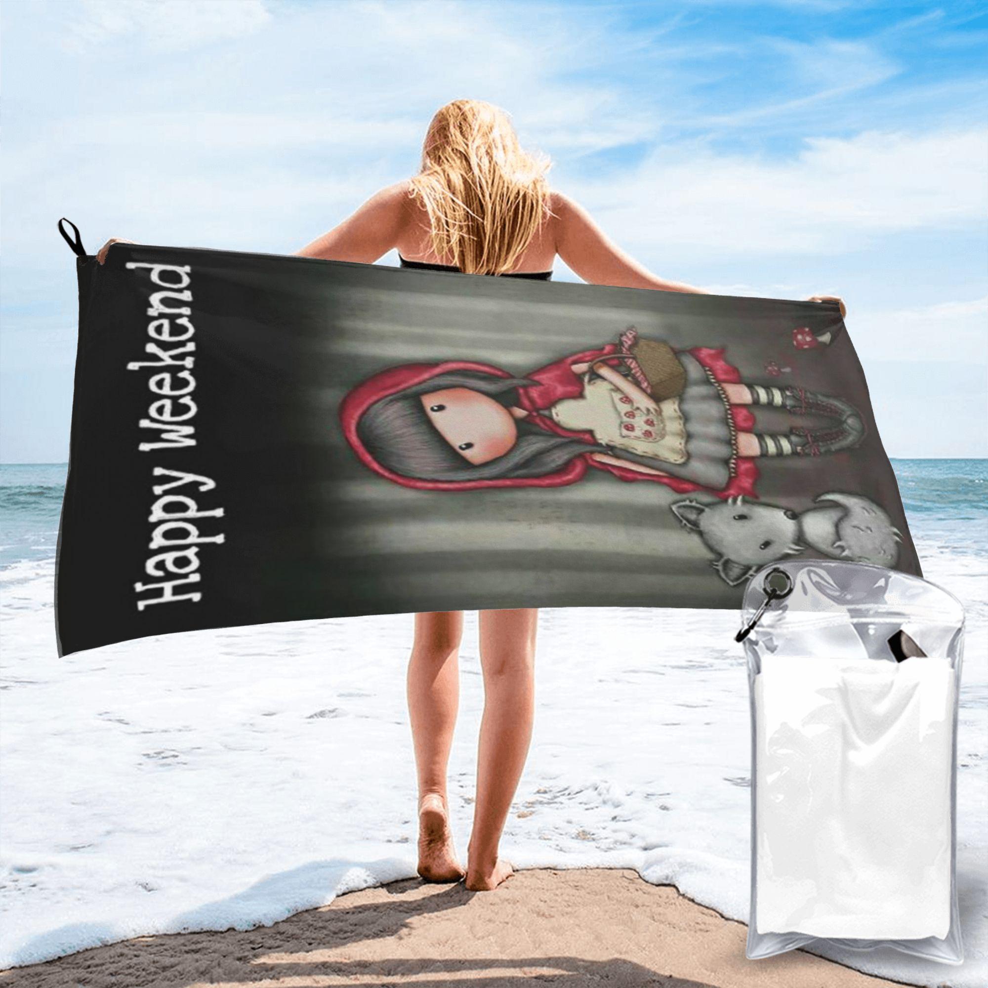 Santoro Gorjuss Beach Towel Soft Microfiber Quick Dry Absorbent Quick Towels For Swimming W40*H60(CM)
Santoro Gorjuss Beach Towel Soft Microfiber Quick Dry Absorbent Quick Towels For Swimming W40*H60(CM)