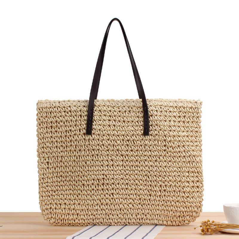 Mori Style Casual Large Capacity Woven Shoulder Bag - Solid Color Women s Handbag бежевий
Mori Style Casual Large Capacity Woven Shoulder Bag - Solid Color Women s Handbag бежевий