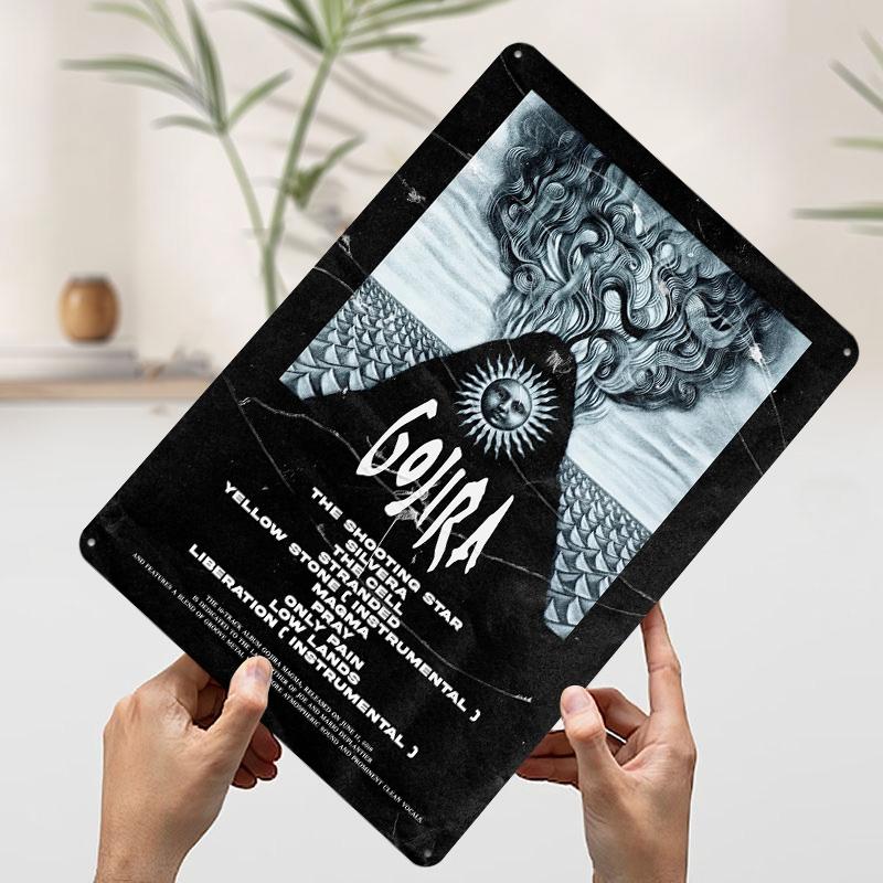 Gojira Magma Album Cover Art Metal Poster Customized Wall Art Retro Vintage Tinplate Signs for Gamer Decoration Room Wand Deko 7.9x11.8In(20x30cm)
Gojira Magma Album Cover Art Metal Poster Customized Wall Art Retro Vintage Tinplate Signs for Gamer Decoration Room Wand Deko 7.9x11.8In(20x30cm)
