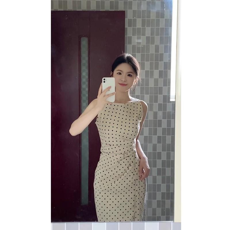 French polka dot sleeveless dress women s summer high-end temperament slim-fitting waist small hip-wrapped medium and long skirt XL абрикосовий
French polka dot sleeveless dress women s summer high-end temperament slim-fitting waist small hip-wrapped medium and long skirt XL абрикосовий