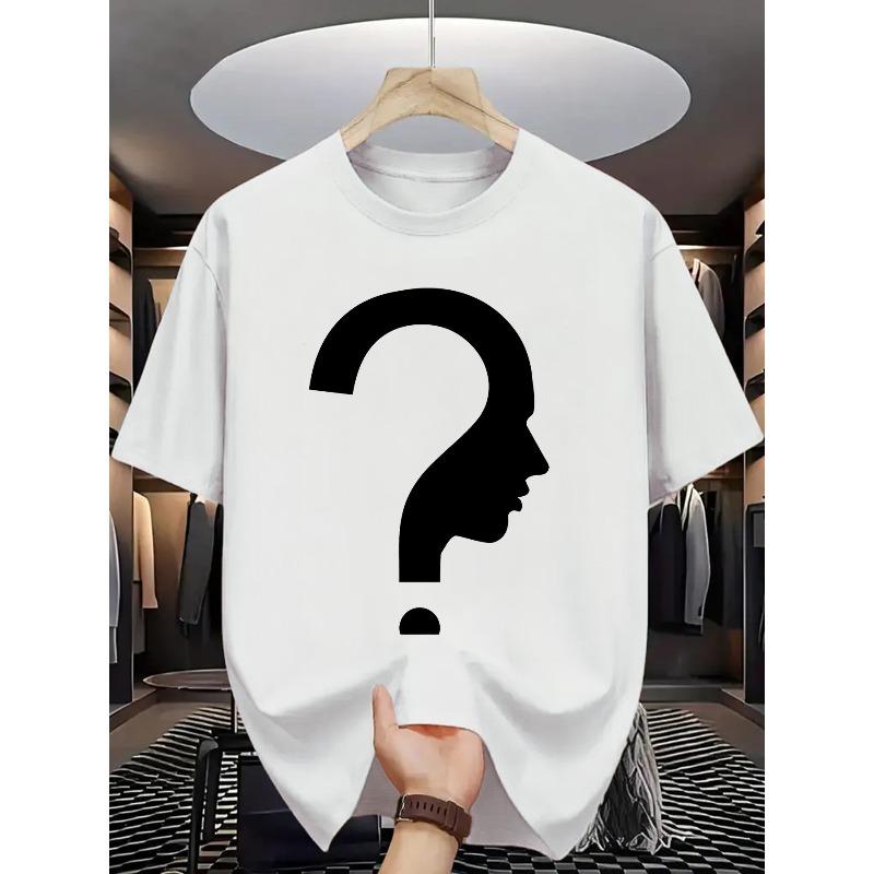 European sizes Men s Summer Short Sleeve T-Shirt with Letter Print Suitable for Casual Casual Attire - Round Neck Breathable Fabric 4XL білий
European sizes Men s Summer Short Sleeve T-Shirt with Letter Print Suitable for Casual Casual Attire - Round Neck Breathable Fabric 4XL білий