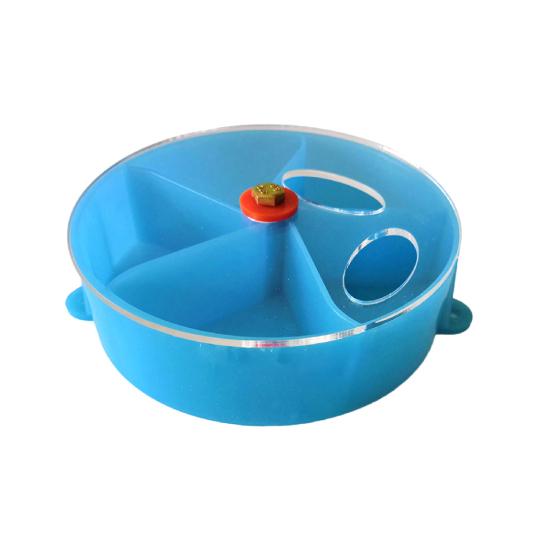 Bowl Transparent Resistant Bite Blue Wheel Training Toy Bird Feeder for Birds
Bowl Transparent Resistant Bite Blue Wheel Training Toy Bird Feeder for Birds