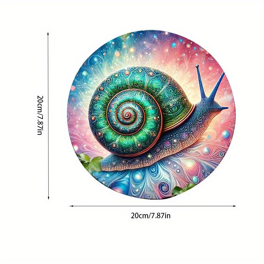 2d Flat 20*20cm, Snail Round Wooden Board Bohemian Wall Hanging Decoration, Colorful Shell Design, Frameless Wooden Art, Suitable for Home, Garage 20*20cm
2d Flat 20*20cm, Snail Round Wooden Board Bohemian Wall Hanging Decoration, Colorful Shell Design, Frameless Wooden Art, Suitable for Home, Garage 20*20cm