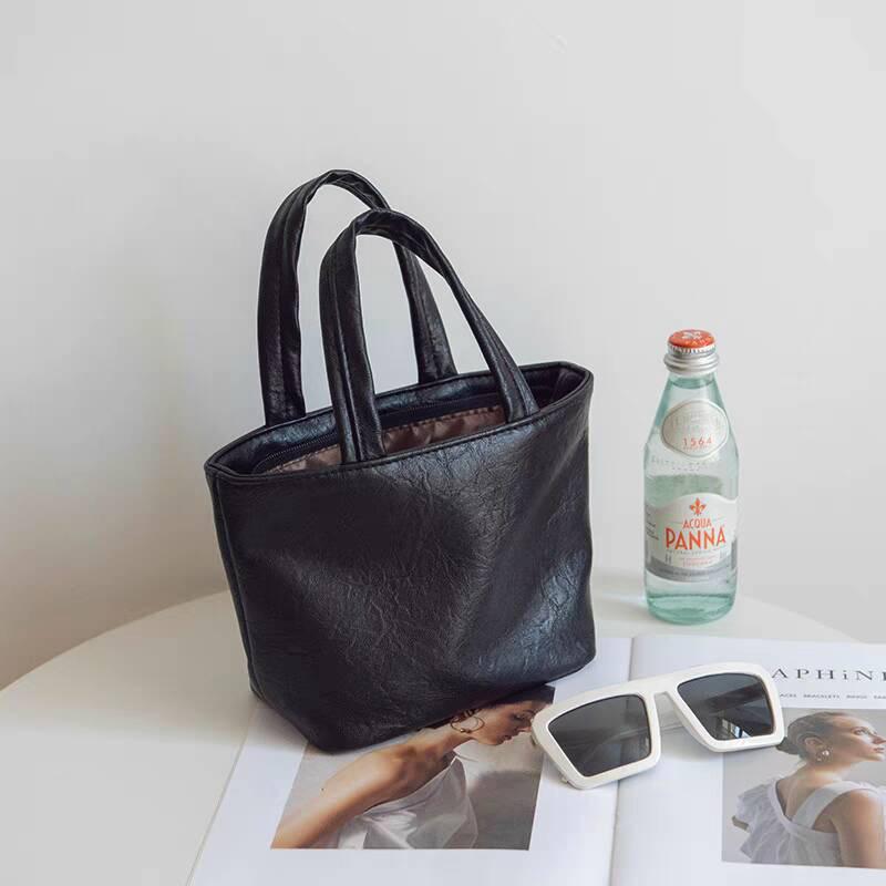 Handbag Women S Fashion Solid Color Women S Bag Cute Mini Bag Handbag Bag чорний
Handbag Women S Fashion Solid Color Women S Bag Cute Mini Bag Handbag Bag чорний