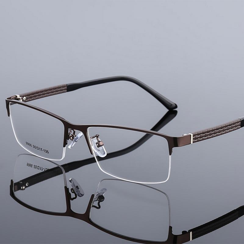 New Arrival Steel Hyperopia Prescription Eyeglasses Metal Optical Lattice Pattern Frame For Business Prebyopia +0.5 +0.75 To +6 0
New Arrival Steel Hyperopia Prescription Eyeglasses Metal Optical Lattice Pattern Frame For Business Prebyopia +0.5 +0.75 To +6 0