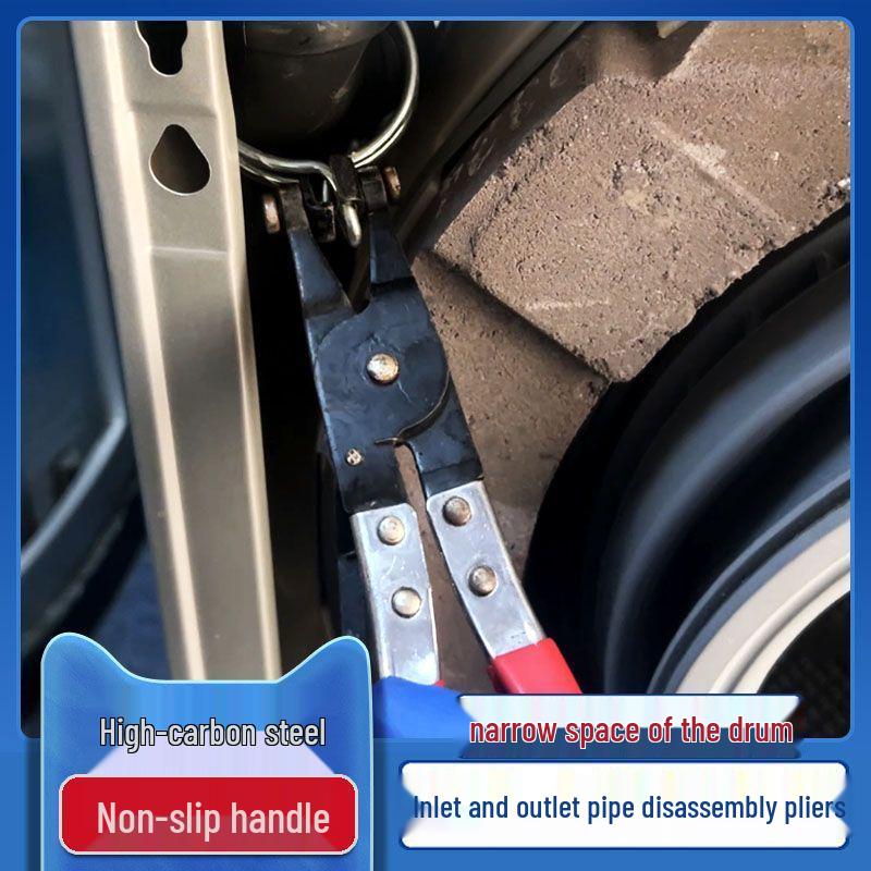 Front-Load Washing Machine Hose & Shock Absorber Pin Tools: Narrow Space Clamps, Iron Clamps, Disassembly Pliers, Circlip Pliers Front-load hose clamp pliers
Front-Load Washing Machine Hose & Shock Absorber Pin Tools: Narrow Space Clamps, Iron Clamps, Disassembly Pliers, Circlip Pliers Front-load hose clamp pliers