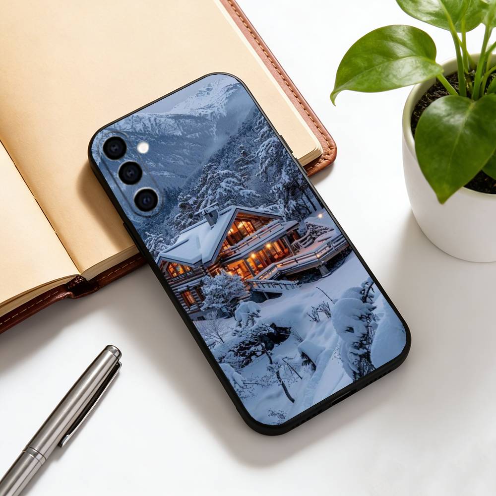 Snow View House Landscape Phone Case Black Silicone Soft For Samsung Galaxy A73,A72,A71,A70,A53,A52,A51 Samsung a21s
Snow View House Landscape Phone Case Black Silicone Soft For Samsung Galaxy A73,A72,A71,A70,A53,A52,A51 Samsung a21s