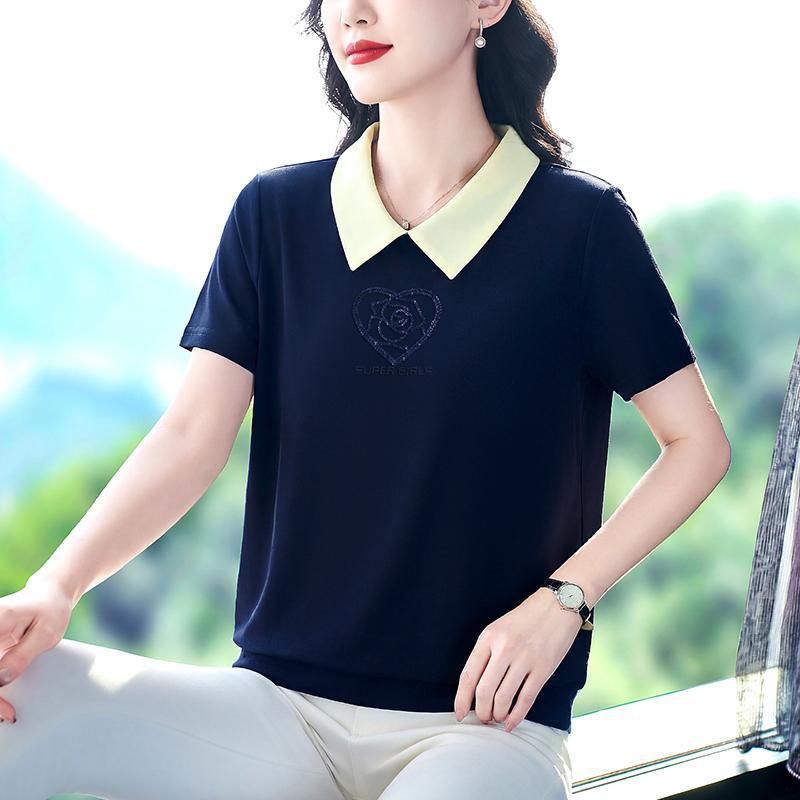 2026 Women s Fashion Print Loose Slimming Short Sleeve T-shirt XL (suggested 55-60 kg) королівський синій колір
2026 Women s Fashion Print Loose Slimming Short Sleeve T-shirt XL (suggested 55-60 kg) королівський синій колір