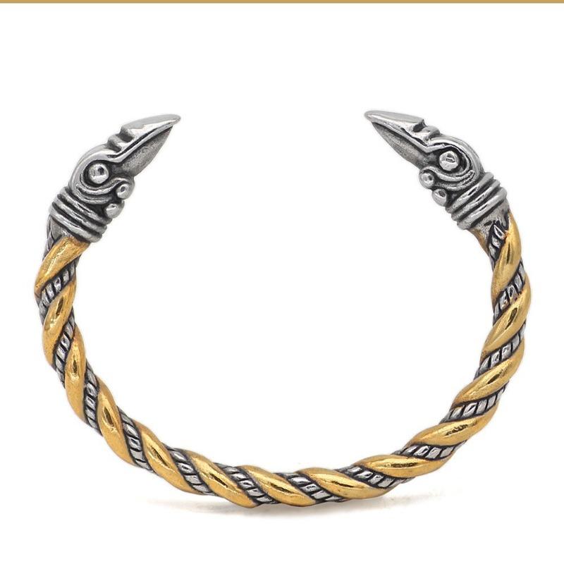 Stainless steel vintage ins style niche bracelet - unique jewelry with viking rune design
Stainless steel vintage ins style niche bracelet - unique jewelry with viking rune design