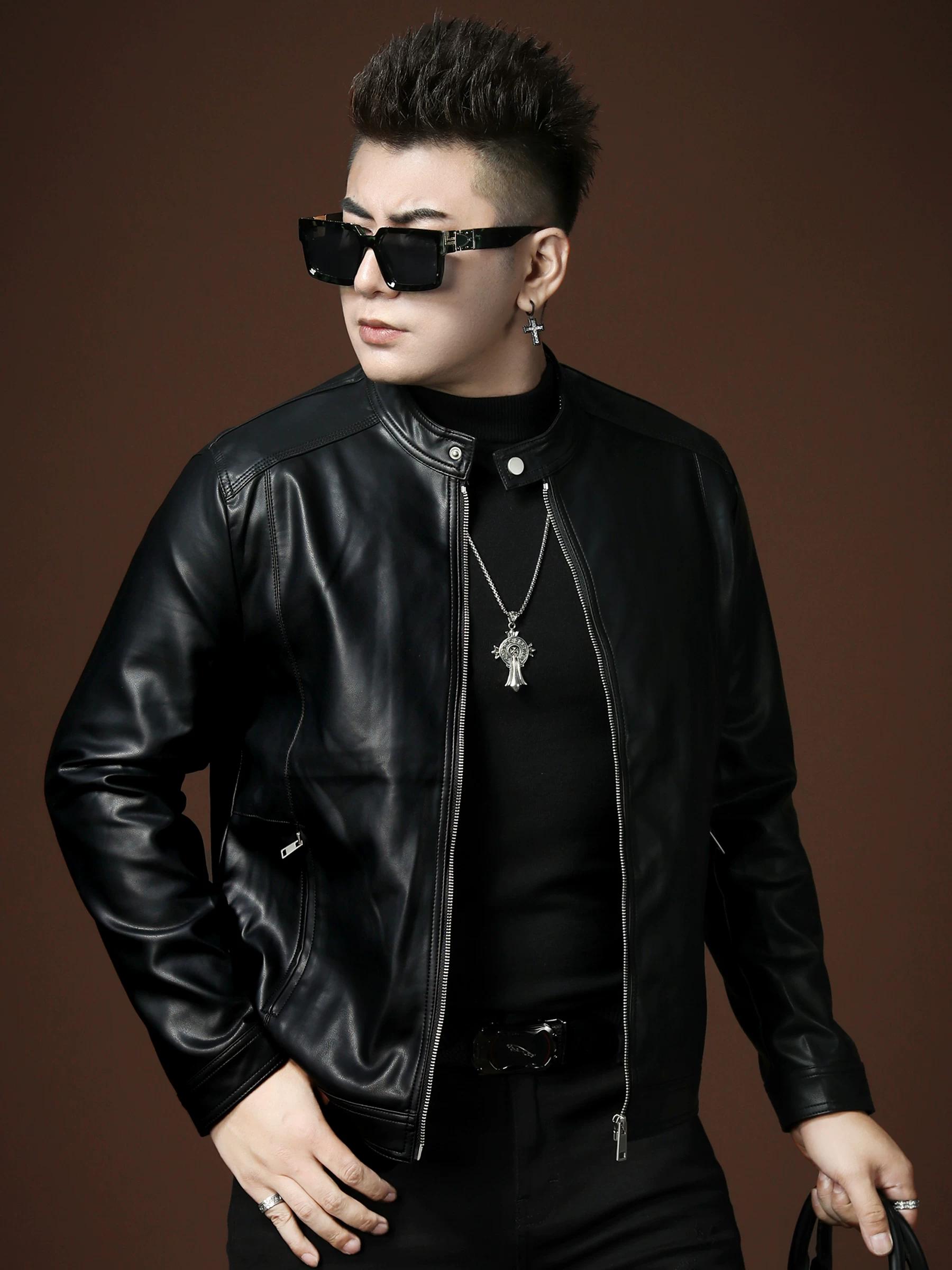 European Style Light Luxury Leather Jacket for Men, 2025 Autumn and Winter New Fashion Brand Motorcycle Jacket, Men s Casual Outerwear 2XL серый
European Style Light Luxury Leather Jacket for Men, 2025 Autumn and Winter New Fashion Brand Motorcycle Jacket, Men s Casual Outerwear 2XL серый