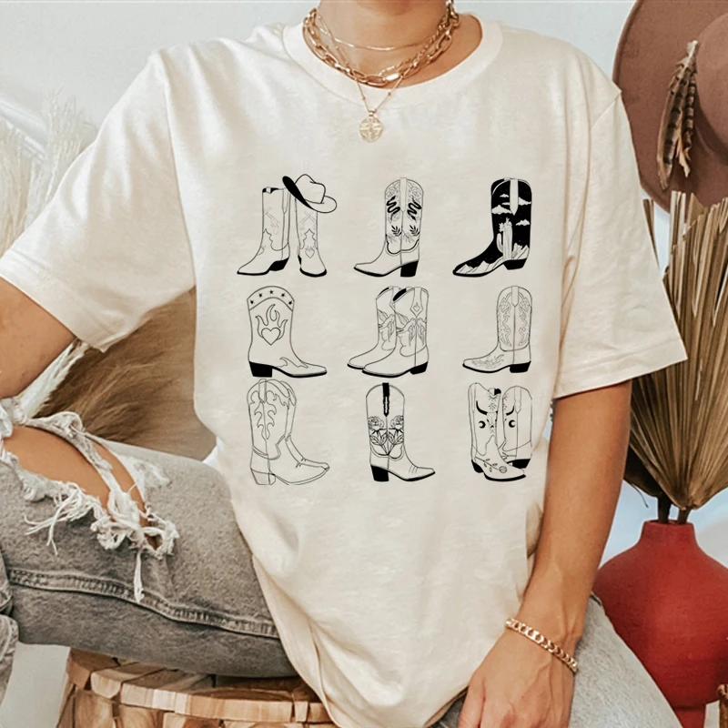 Cowgirl Boots T Shirt Boot Western T-Shirt women Summer Loose Vintage Boho Texas T Shirt Unisex Cowboy Cute Graphic Tees XXL
Cowgirl Boots T Shirt Boot Western T-Shirt women Summer Loose Vintage Boho Texas T Shirt Unisex Cowboy Cute Graphic Tees XXL