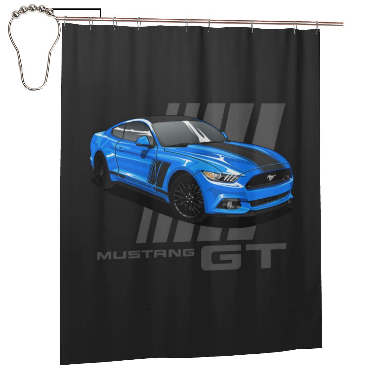 Mustang Vintage Classic Logo Gt Shower Curtain Bathroom Polyester Waterproof Bath Curtains With Hooks W60H190(CM)-1 Pcs
Mustang Vintage Classic Logo Gt Shower Curtain Bathroom Polyester Waterproof Bath Curtains With Hooks W60H190(CM)-1 Pcs