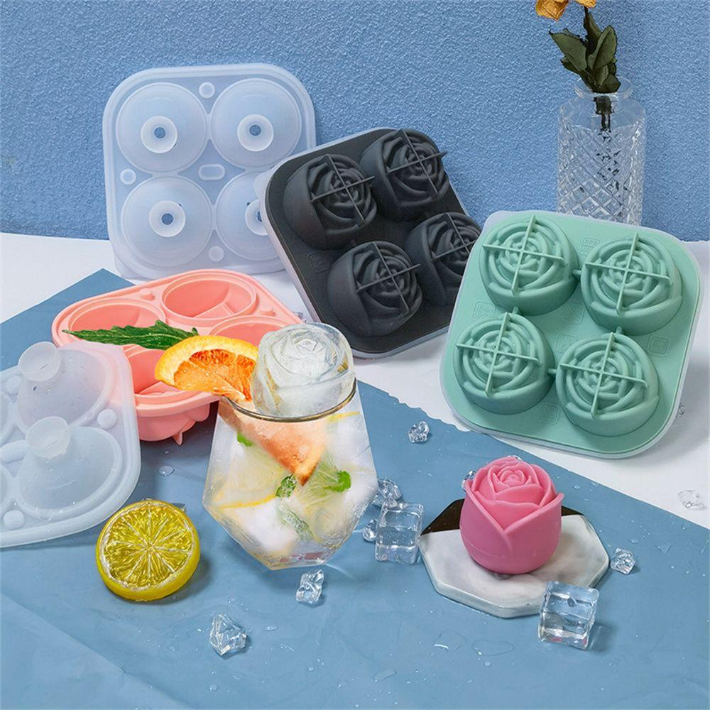 Juice With Cover Round 4 Cavity Rose Ice Ball Maker Ice Cube Tray Ice Cube Mold Silicone
Juice With Cover Round 4 Cavity Rose Ice Ball Maker Ice Cube Tray Ice Cube Mold Silicone