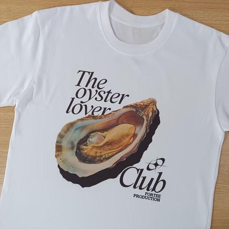 Летняя новинка 2025: Забавная футболка с принтом устриц и морепродуктов, из чистого хлопка, с коротким рукавом, повседневная и универсальная, модный топ в морском стиле S
Летняя новинка 2025: Забавная футболка с принтом устриц и морепродуктов, из чистого хлопка, с коротким рукавом, повседневная и универсальная, модный топ в морском стиле S