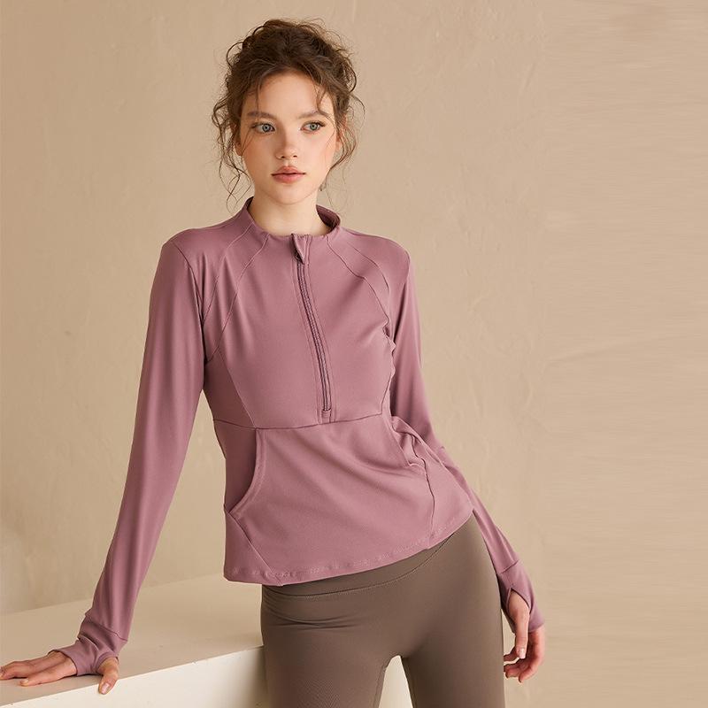 Women s Breathable Slim Fit Long Sleeve Half-Zip Yoga Training Sweatshirt XXL (suggested 136-155 jin) чорний
Women s Breathable Slim Fit Long Sleeve Half-Zip Yoga Training Sweatshirt XXL (suggested 136-155 jin) чорний